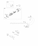Part Location Diagram of 841969 Briggs and Stratton Washer